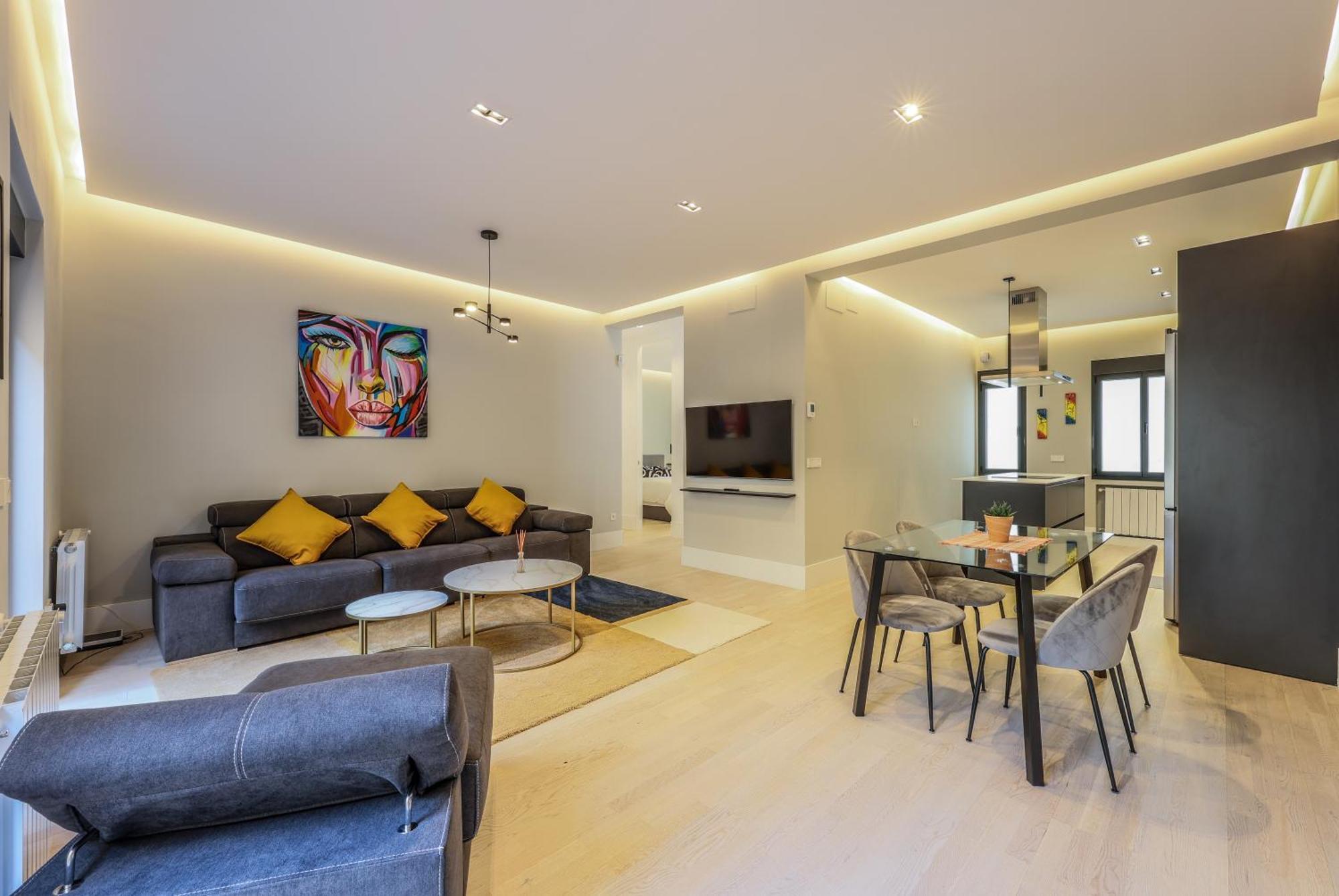 En El Corazon De Madrid, Casa Moderna Leilighet Eksteriør bilde